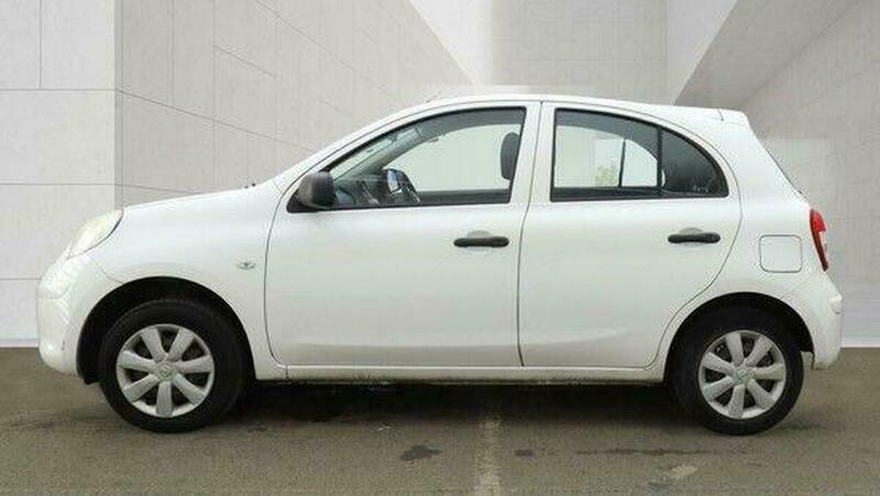 Nissan Micra 1.2 12V Visia Euro White #2
