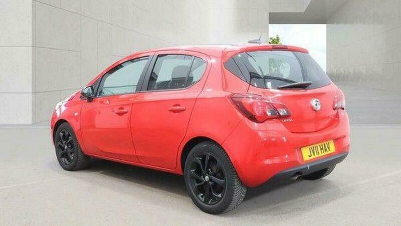 Vauxhall Corsa 1.4I Ecotec Griffin Euro YD19WJK Red #3