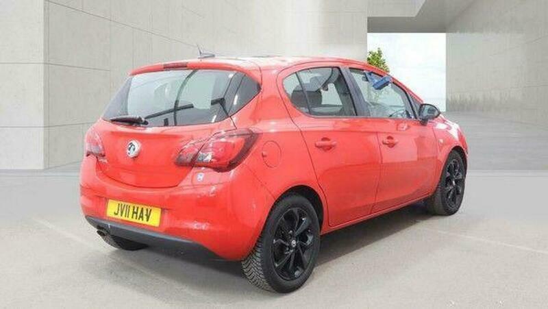Vauxhall Corsa 1.4I Ecotec Griffin Euro YD19WJK Red #4