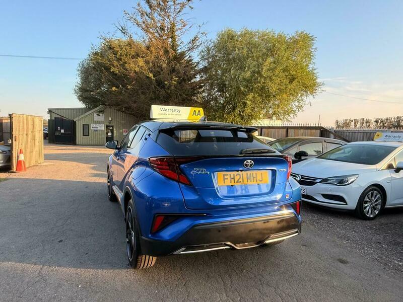 Toyota C-Hr 2.0 Vvt-h Gr Sport FH21MHJ Blue #4