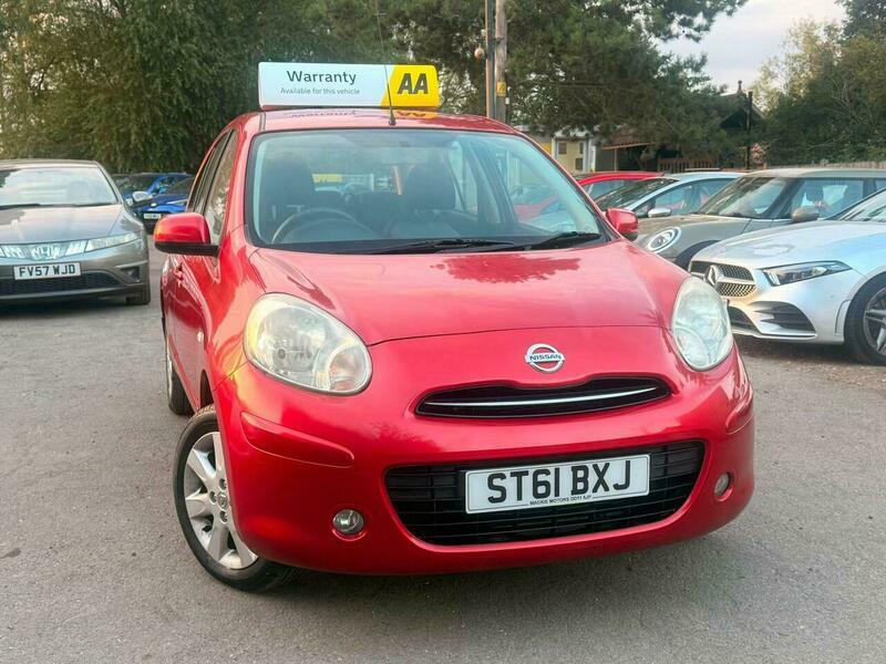Nissan Micra 1.2 12V Acenta Cvt ST61BXJ Red #3