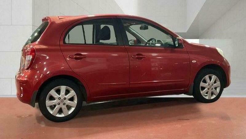 Nissan Micra 1.2 12V Acenta Cvt Red #6