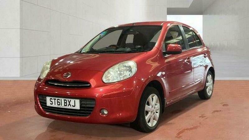 Nissan Micra 1.2 12V Acenta Cvt Red #2
