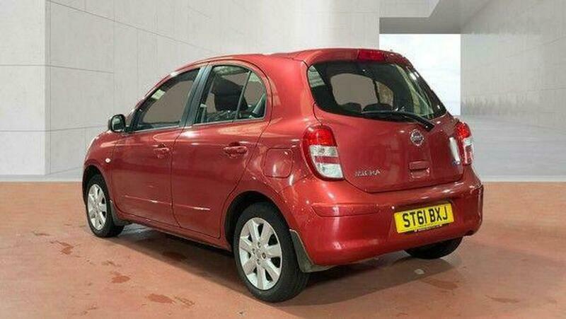 Nissan Micra 1.2 12V Acenta Cvt Red #3