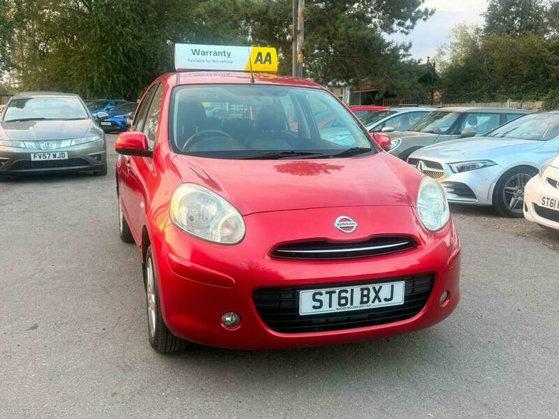 Nissan Micra 1.2 12V Acenta Cvt ST61BXJ Red #2