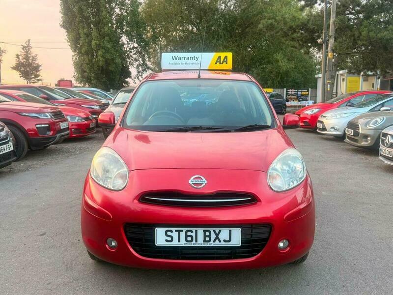 Nissan Micra 1.2 12V Acenta Cvt ST61BXJ Red #4