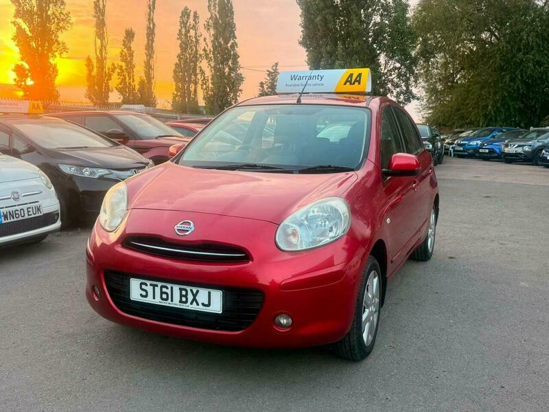 Nissan Micra 1.2 12V Acenta Cvt ST61BXJ Red #6