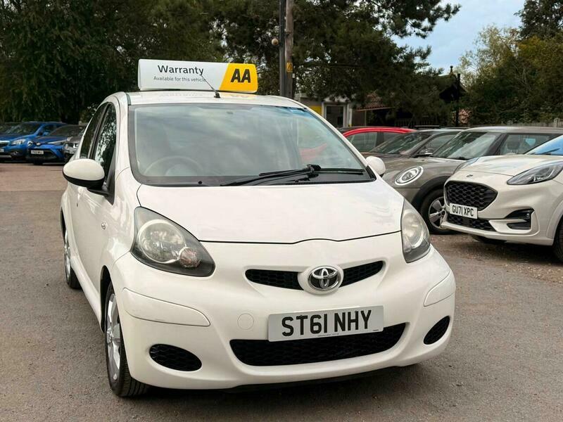 Toyota Aygo 1.0 Vvt-i Go Euro White #2