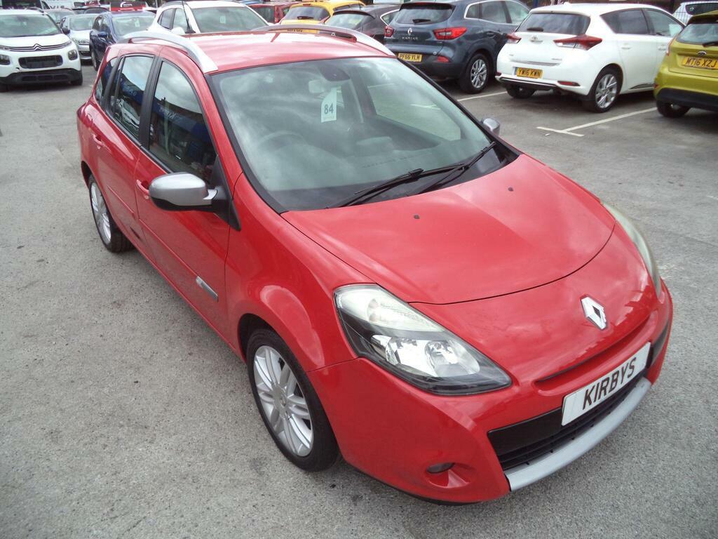 Renault Clio 1.5 Dci Dynamique Tomtom Sport Tourer Euro 5 Red