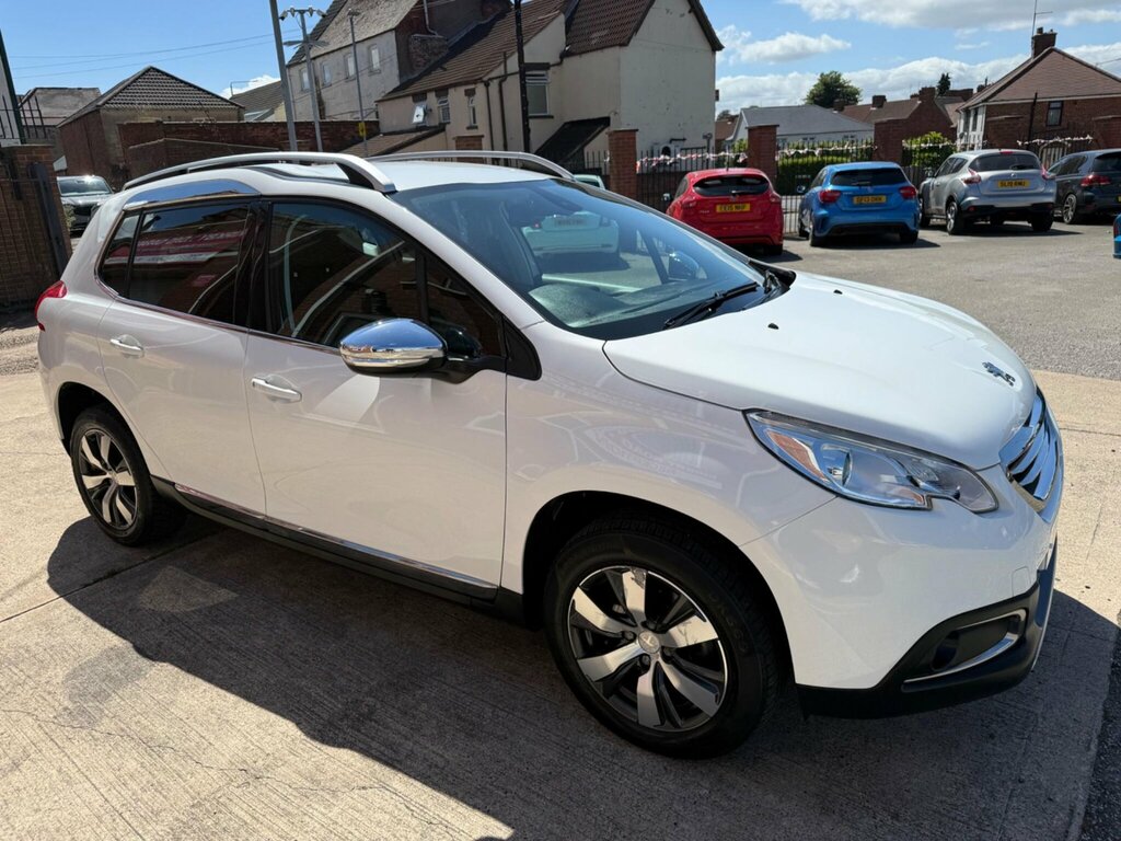 Peugeot 2008 1.6 Bluehdi Allure Euro 6 Ss White #2