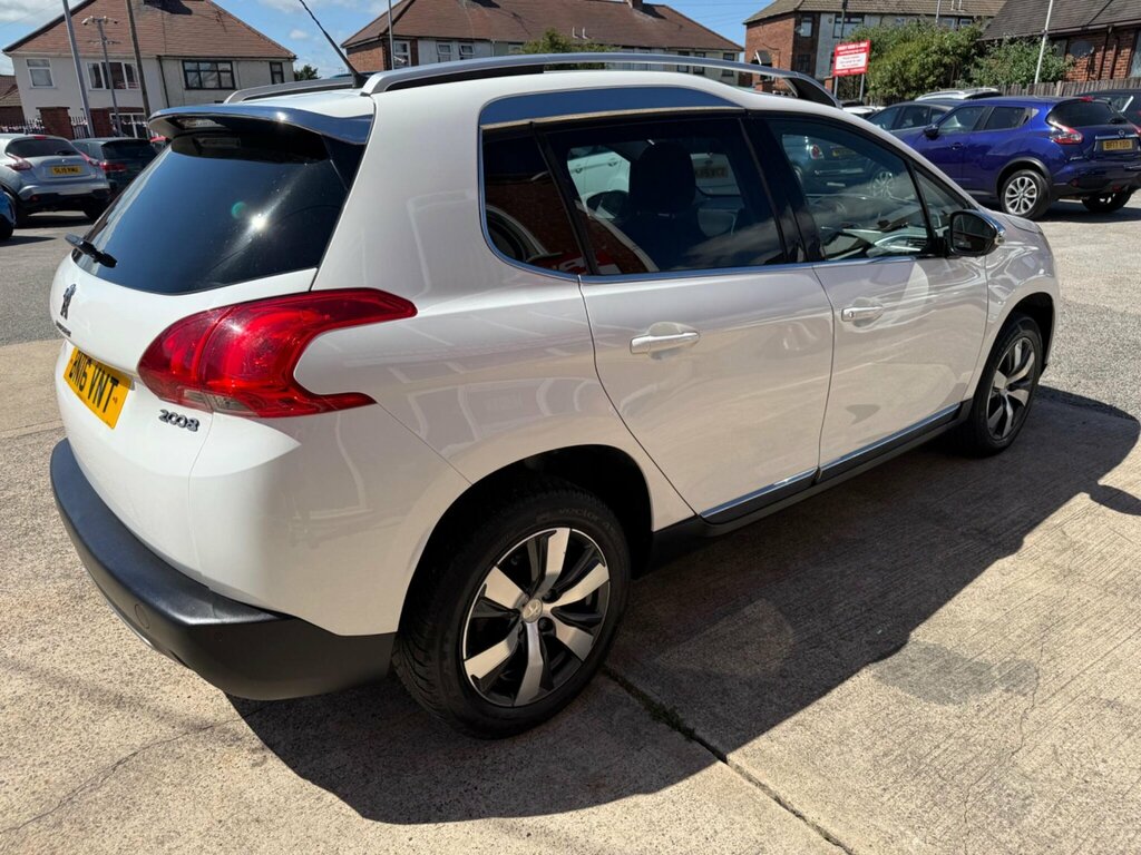 Peugeot 2008 1.6 Bluehdi Allure Euro 6 Ss White #4