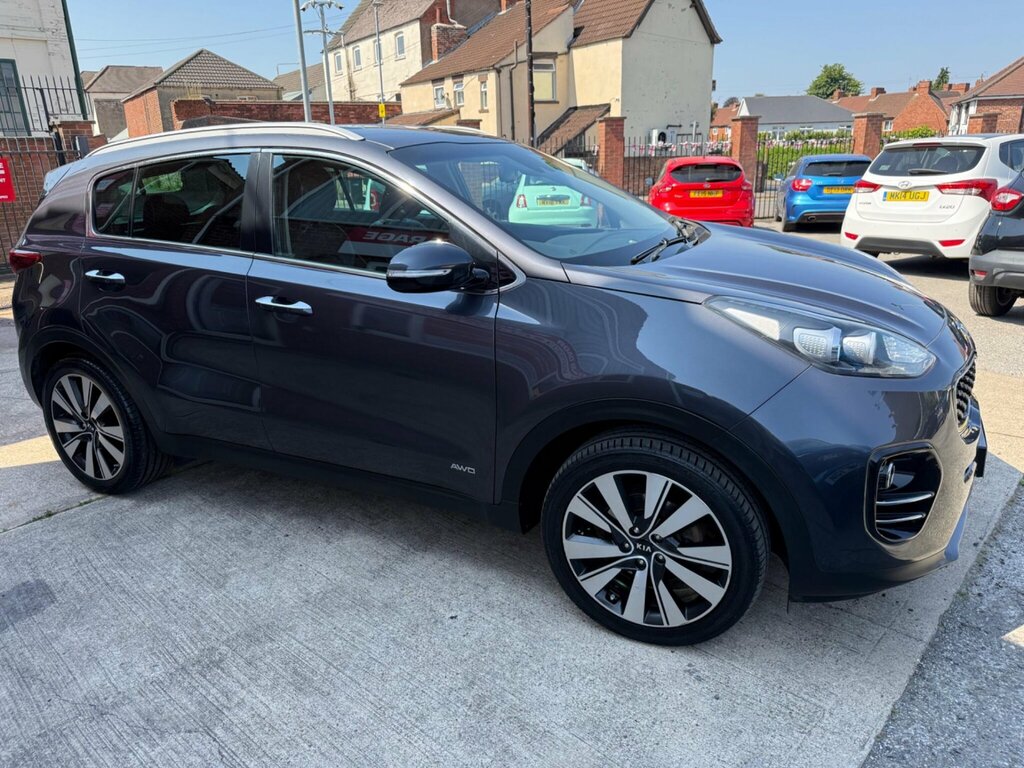 Kia Sportage 2.0 Crdi Kx-3 Awd Euro 6 Silver #2