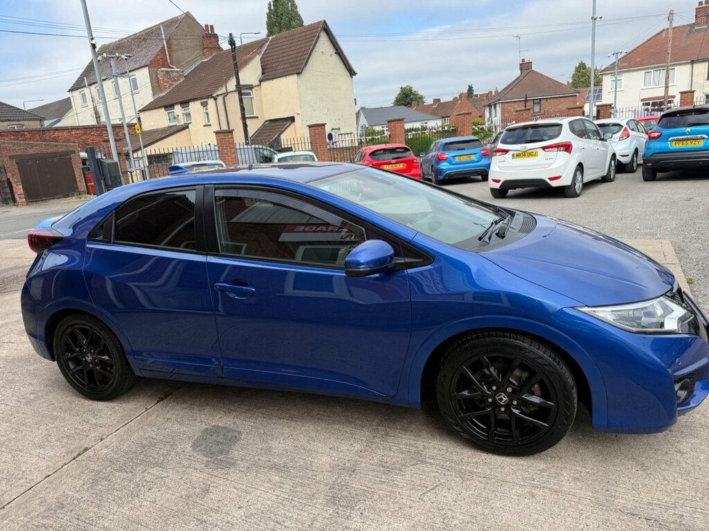 Honda Civic 1.4 I-vtec Sport Euro 6 Ss FX66PLZ Blue #6