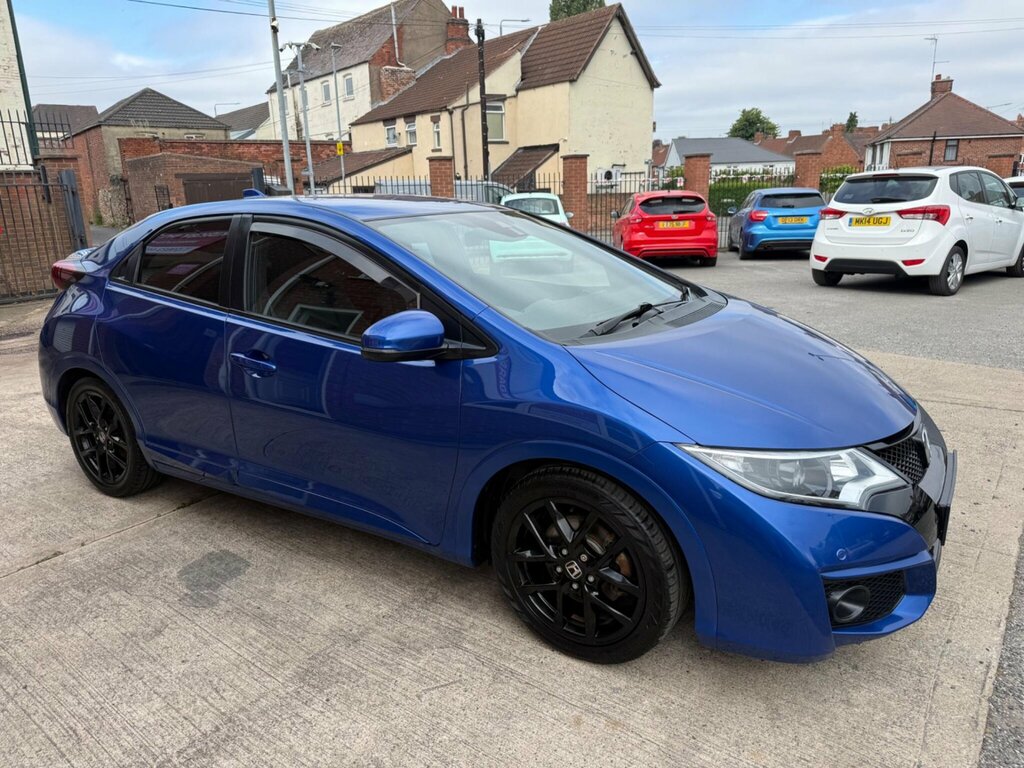 Honda Civic 1.4 I-vtec Sport Euro 6 Ss FX66PLZ Blue #2