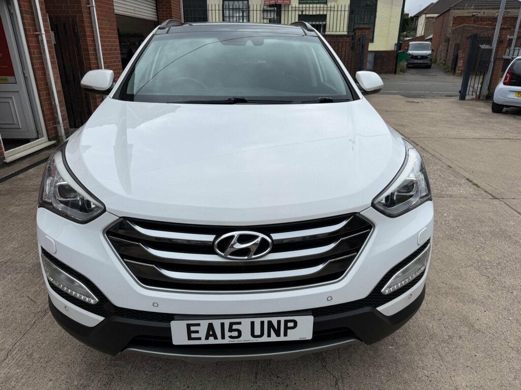 Hyundai Santa Fe 2.2 Crdi Premium Se 4Wd Euro 5 7 Seat White #6
