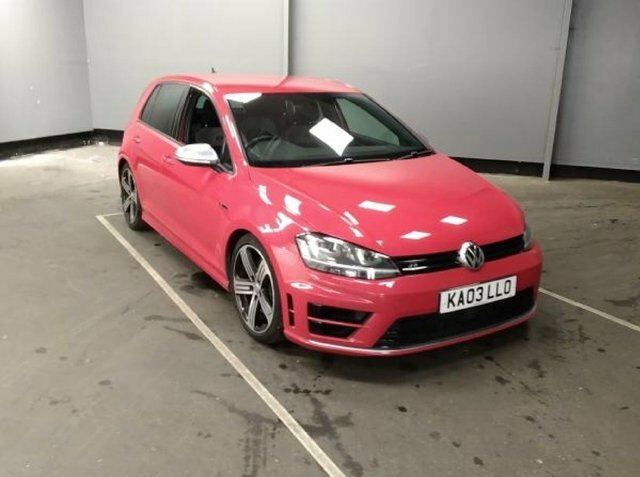 Volkswagen Golf 2.0 Tsi Bluemotion Tech R Hatchback Man Red