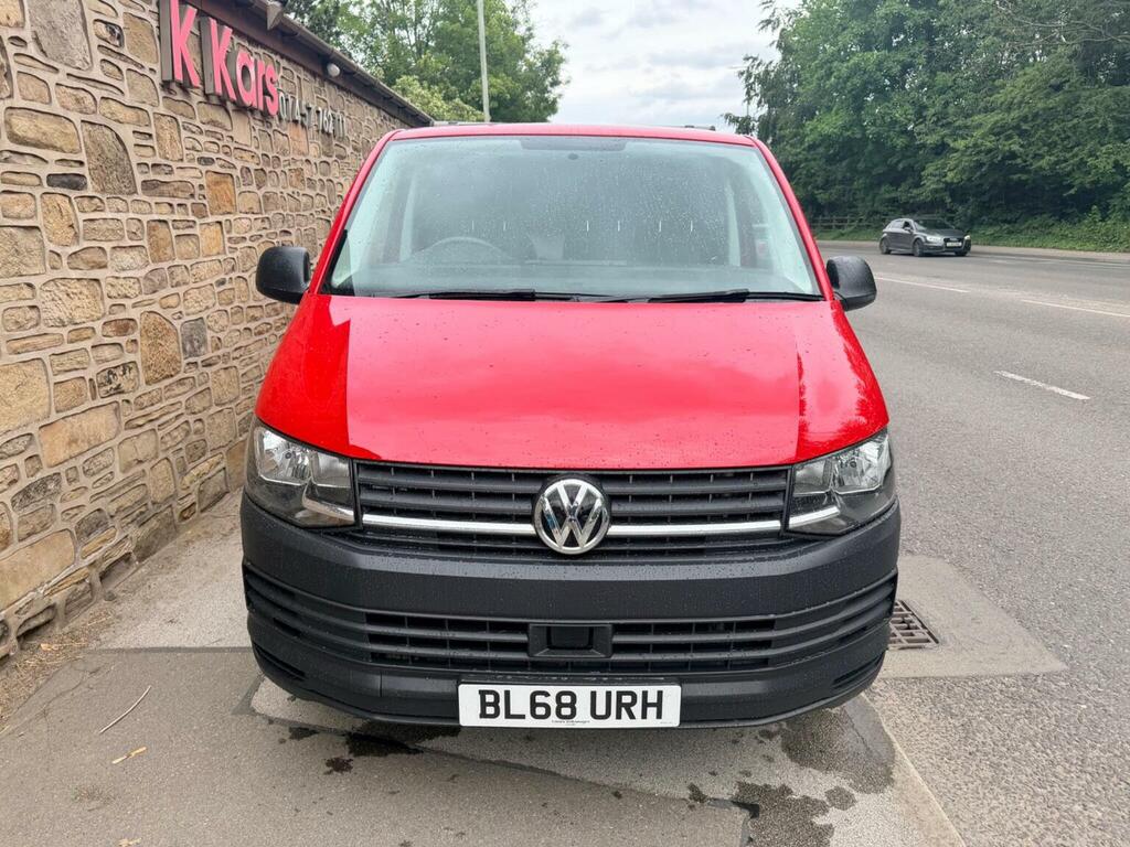 Volkswagen Transporter Panel Van 2.0 Tdi T26 Bluemotion Tech Startline Fw BL68URH Red #5
