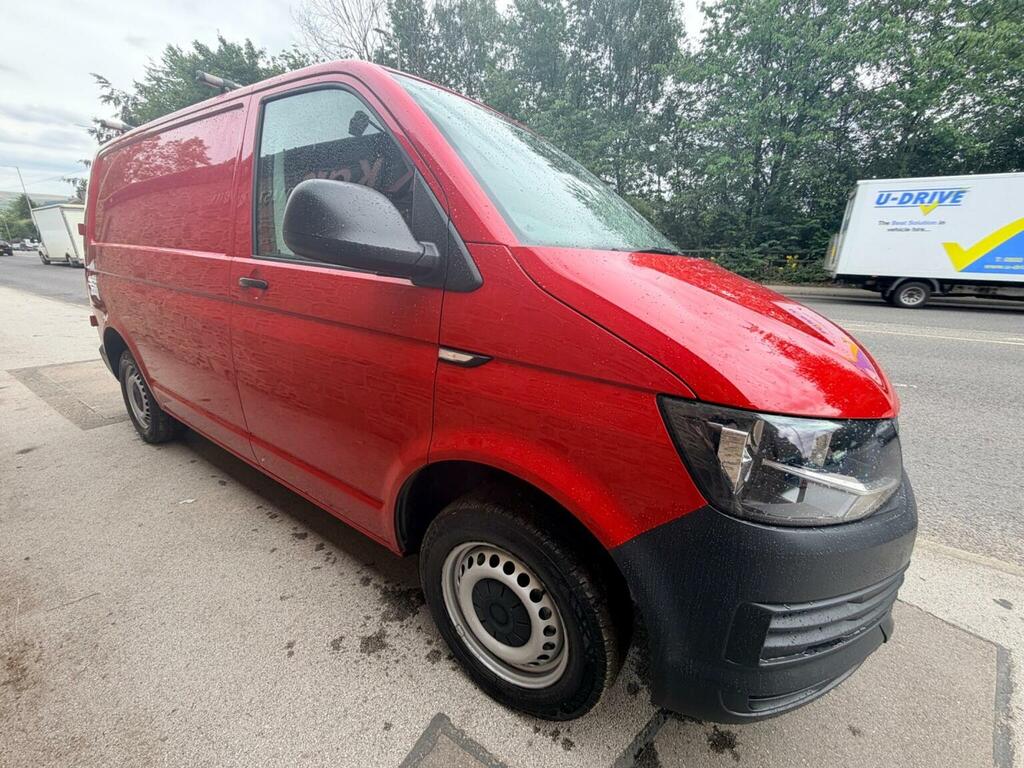 Volkswagen Transporter Panel Van 2.0 Tdi T26 Bluemotion Tech Startline Fw BL68URH Red #3