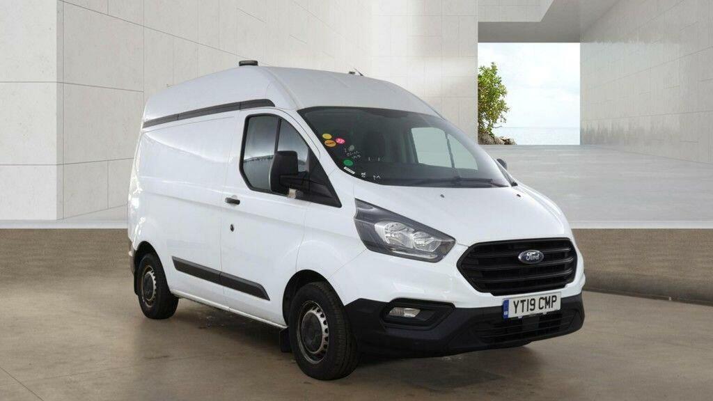 Ford Transit Custom 2.0 300 Ecoblue L1 H2 Euro 6 White #3