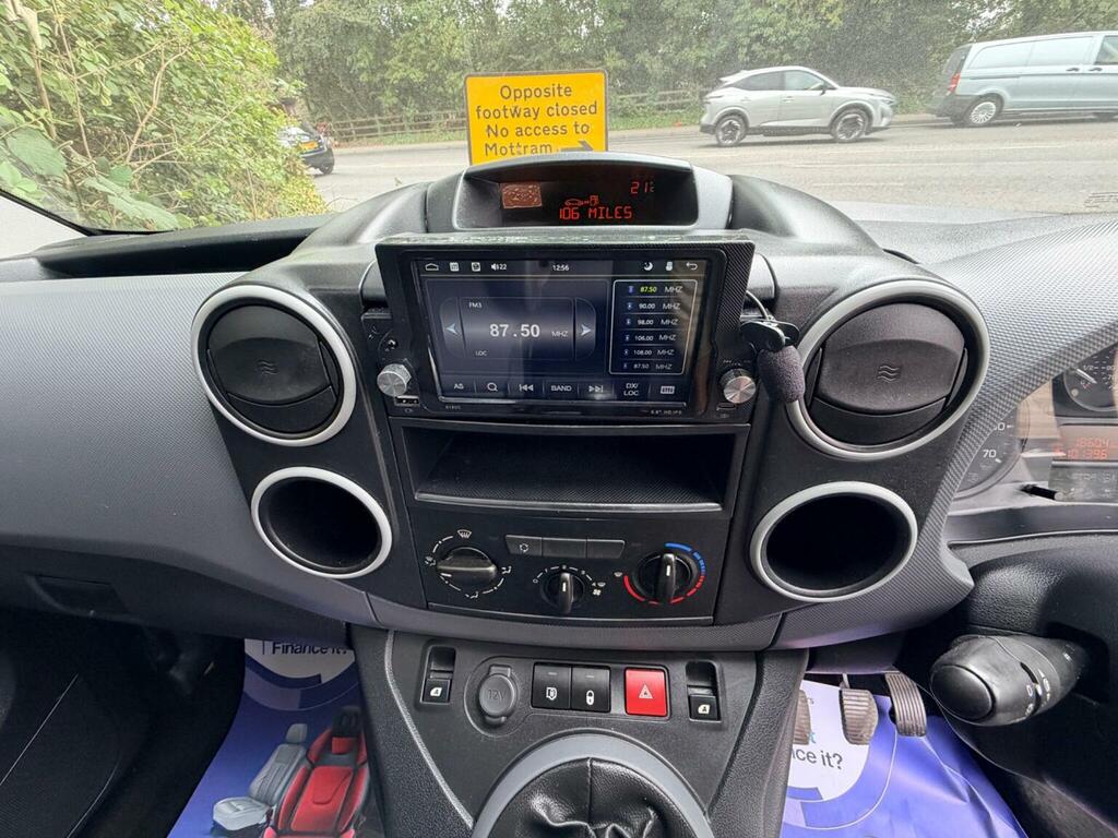 Citroen Berlingo Panel Van 850 Enterprise L1 Hdi 2015 Blue #9
