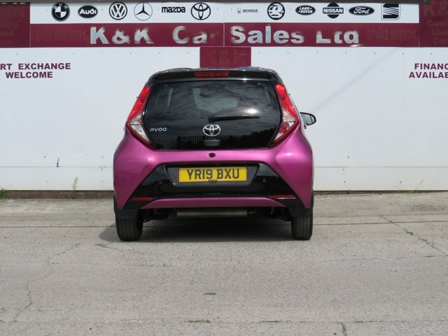 Toyota Aygo 2019 1.0 Vvt-i X-cite Hatchback X-shift Purple #3