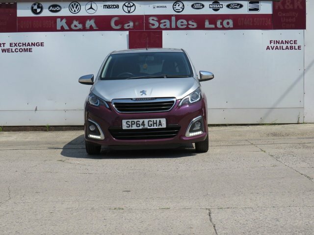 Peugeot 108 2014 1.2 Vti Puretech Allure Hatchback Purple #6