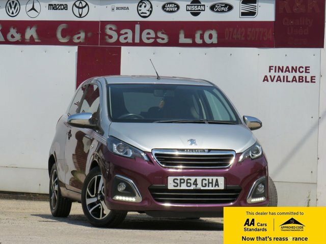 Peugeot 108 2014 1.2 Vti Puretech Allure Hatchback Purple