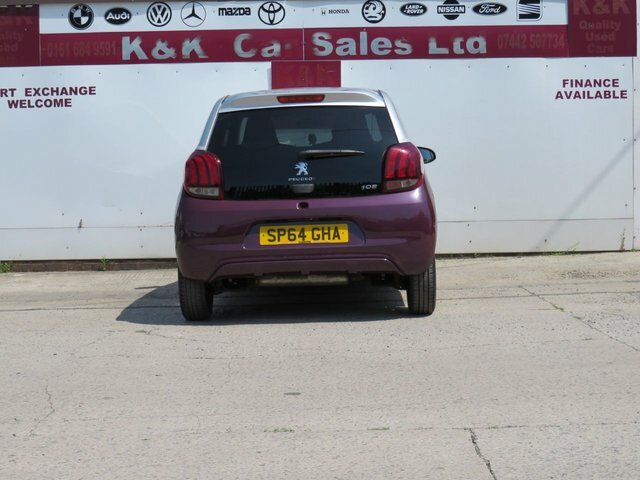 Peugeot 108 2014 1.2 Vti Puretech Allure Hatchback Purple #4