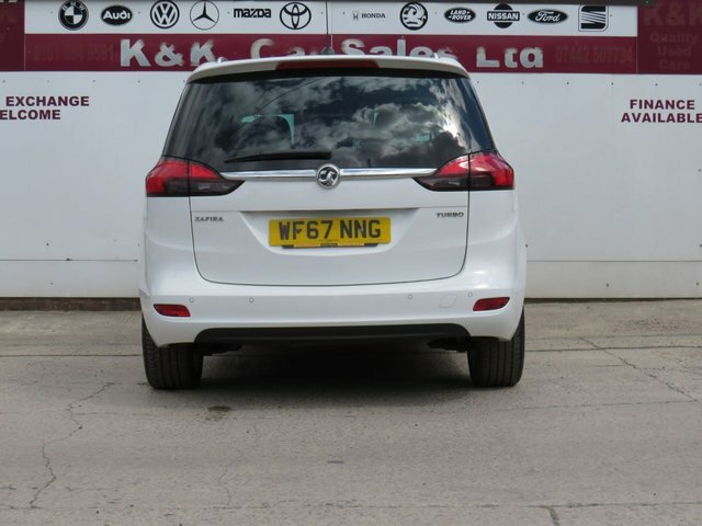 Vauxhall Zafira Tourer 2017 1.4I Turbo Sri Nav Mpv Euro White #4