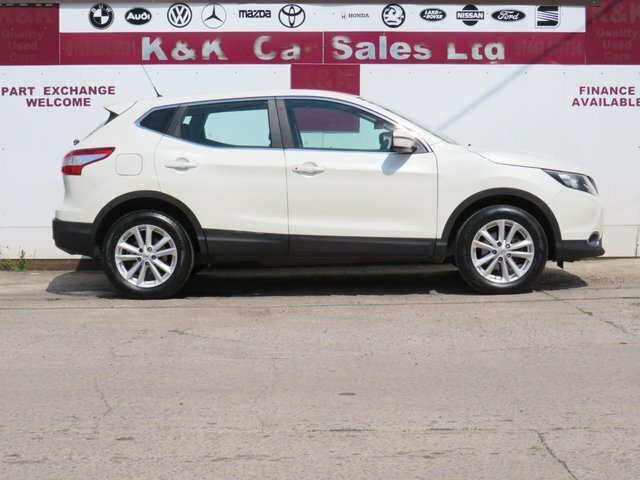 Nissan Qashqai 2016 1.2 Dig-t Acenta Suv 2Wd Eu White #3