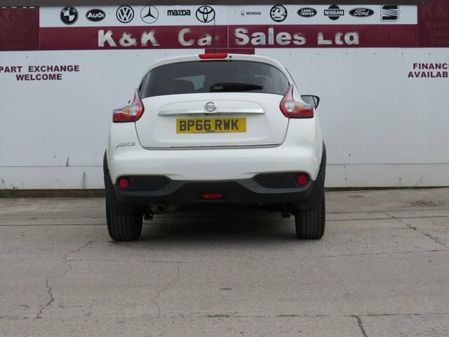 Nissan Juke 2016 1.2 Dig-t Tekna Suv Euro 6 White #4
