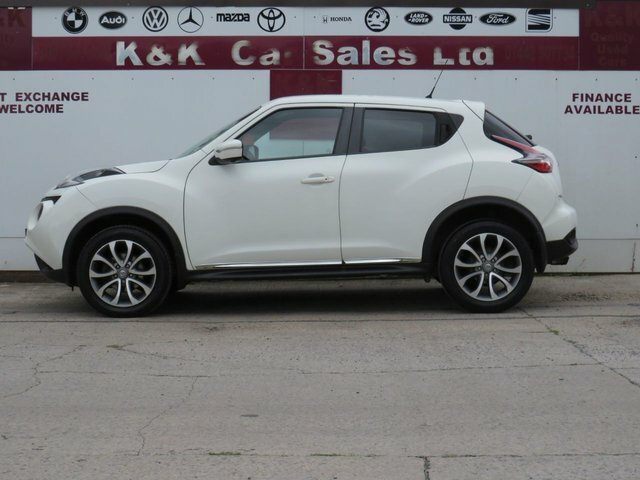 Nissan Juke 2016 1.2 Dig-t Tekna Suv Euro 6 White #5