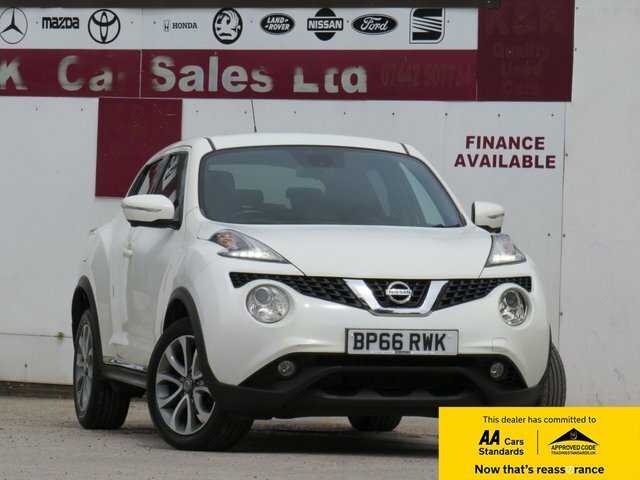Nissan Juke 2016 1.2 Dig-t Tekna Suv Euro 6 White