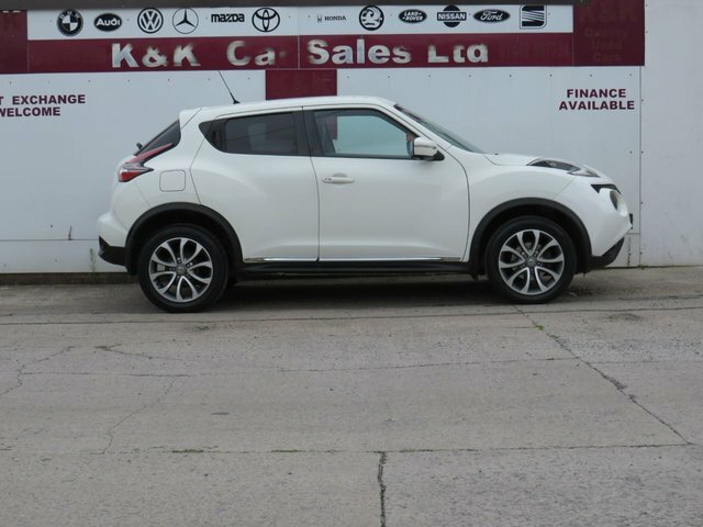 Nissan Juke 2016 1.2 Dig-t Tekna Suv Euro 6 White #3