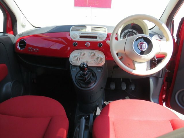 Fiat 500 2013 1.2 Pop Hatchback Euro 4 6 Red #2