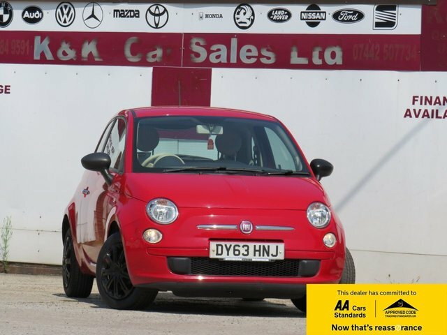 Fiat 500 2013 1.2 Pop Hatchback Euro 4 6 Red