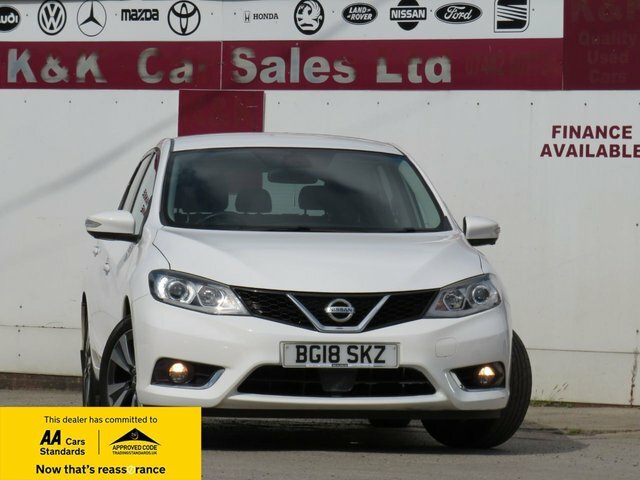 Nissan Pulsar 2018 1.2 Dig-t Tekna Hatchback Xtron Eu White