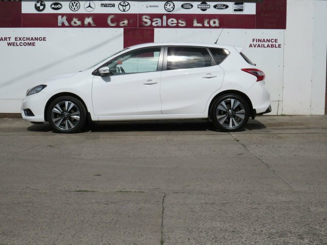Nissan Pulsar 2018 1.2 Dig-t Tekna Hatchback Xtron Eu White #5