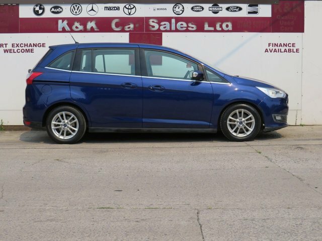 Ford Grand C-Max 2016 1.5 Tdci Zetec Mpv Powershift Euro Blue #3