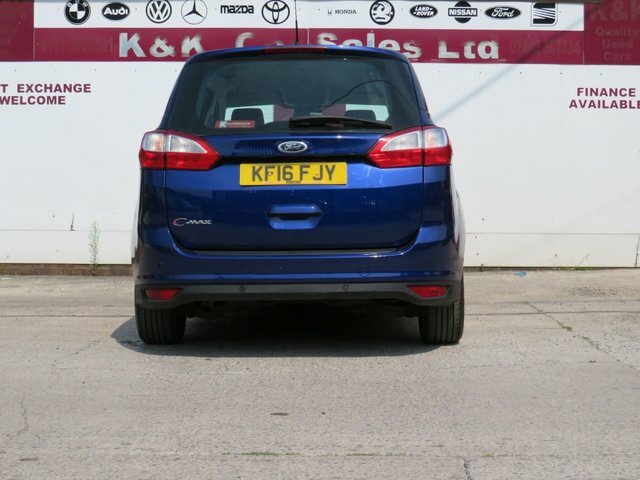 Ford Grand C-Max 2016 1.5 Tdci Zetec Mpv Powershift Euro Blue #4