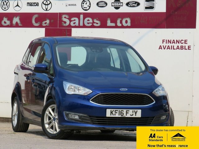Ford Grand C-Max 2016 1.5 Tdci Zetec Mpv Powershift Euro Blue