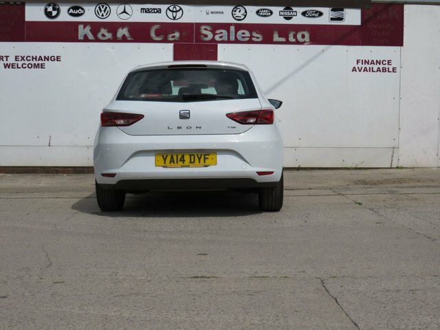Seat Leon 2014 1.2 Tsi Se Hatchback Dsg Euro 6 S White #4