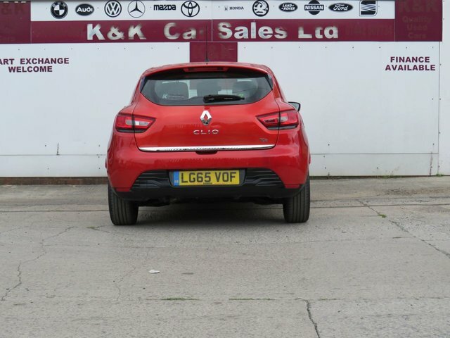 Renault Clio 2015 0.9 Tce Dynamique S Nav Hatchback Red #4