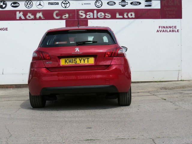 Peugeot 308 2015 1.2 Puretech Allure Hatchback Red #3