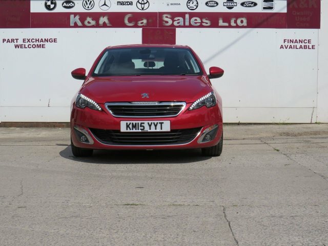 Peugeot 308 2015 1.2 Puretech Allure Hatchback Red #5