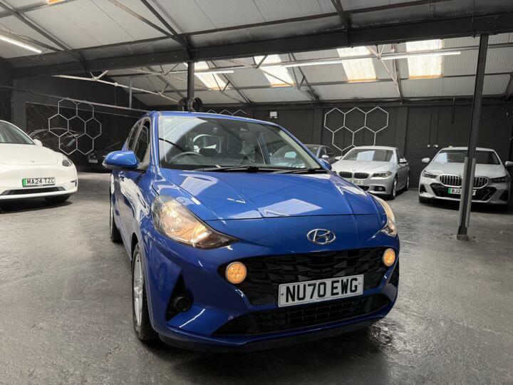 Hyundai I10 1.0 Se Connect Euro 6 Ss Blue #2