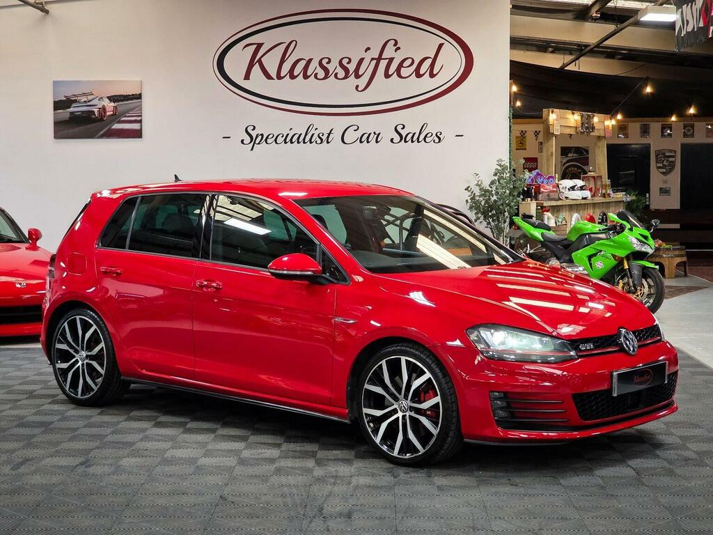 Volkswagen Golf Hatchback 2.0 Tsi Bluemotion Tech Gti Performance KX14YAG Red