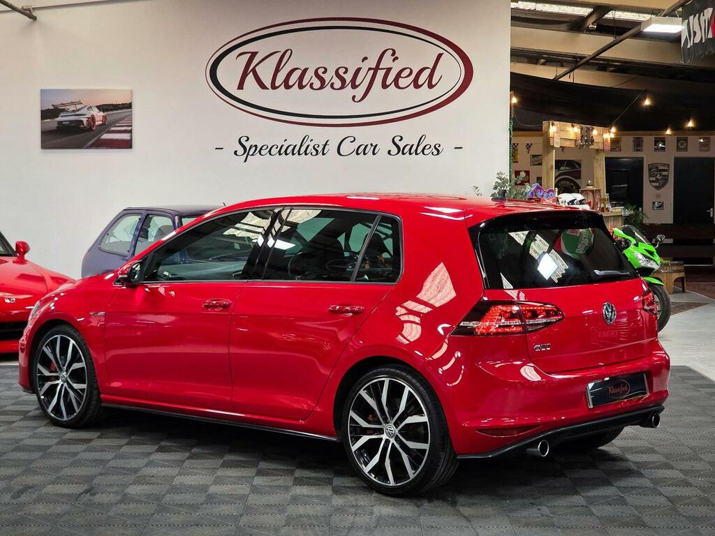 Volkswagen Golf Hatchback 2.0 Tsi Bluemotion Tech Gti Performance KX14YAG Red #2