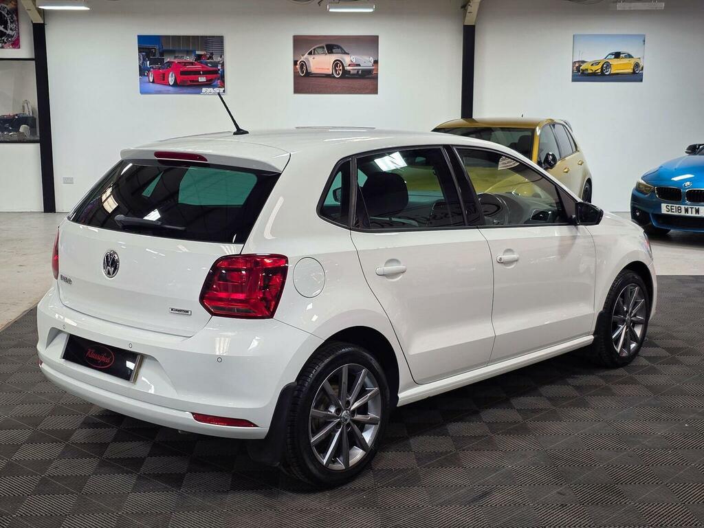 Volkswagen Polo Hatchback 1.0 Bluemotion Tech Se Design Euro 6 S White #6