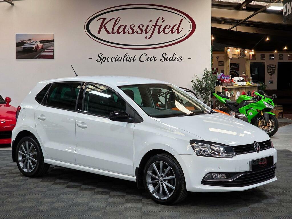 Volkswagen Polo Hatchback 1.0 Bluemotion Tech Se Design Euro 6 S White